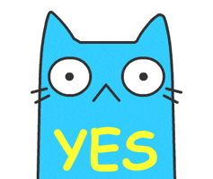 每日GIF(2020-09-23)的gif-Cat Yes GIF by happydog