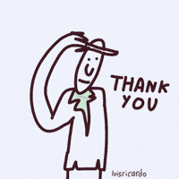 每日GIF(2020-09-23)的gif-Danke Schön Thank You GIF by Luis Ricardo