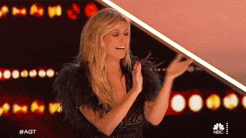 每日GIF(2020-09-24)的gif-Heidi Klum Applause GIF by America's Got Talent