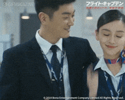 映画「フライト・キャプテン」【公式】的gif的gif-キス