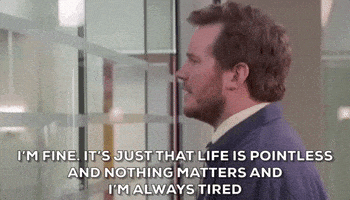 每日GIF(2020-10-01)的gif-Tired Parks And Recreation GIF by MOODMAN