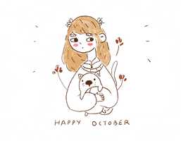 每日GIF(2020-10-02)的gif-Happy October GIF by Aishwarya Sadasivan
