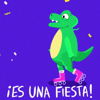 每日GIF(2020-10-02)的gif-Party Fiesta GIF by GIPHY Studios Originals