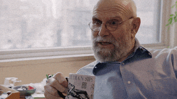 每日GIF(2020-10-02)的gif-Oliver Sacks Wow GIF by Kino Lorber