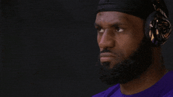 每日GIF(2020-10-03)的gif-Vibing Lebron James GIF by NBA