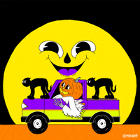 每日GIF(2020-10-03)的gif-Halloween Pumpkin GIF by Josh Freydkis
