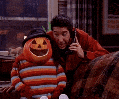 每日GIF(2020-10-03)的gif-Season 6 Halloween GIF by Friends