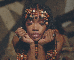 每日GIF(2020-10-06)的gif-Eyelashes GIF by SZA