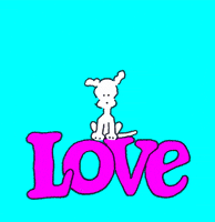 每日GIF(2020-10-06)的gif-In Love Heart GIF by Chippy the Dog
