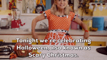 每日GIF(2020-10-07)的gif-Amy Sedaris Halloween GIF by truTV’s At Home with Amy Sedaris