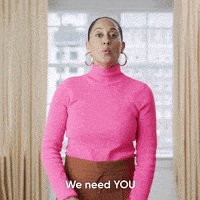 每日GIF(2020-10-07)的gif-Tracee Ellis Ross Reaction GIF by When We All Vote
