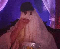 每日GIF(2020-10-07)的gif-Ghost Eating GIF by Silver Sphere