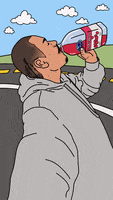 每日GIF(2020-10-07)的gif-Youtube Drinking GIF by Bianca Bosso