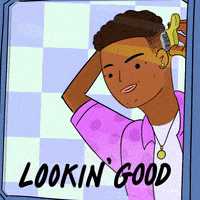 每日GIF(2020-10-09)的gif-Combing Good Hair GIF by GIPHY Studios Originals