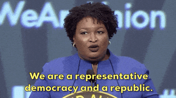 每日GIF(2020-10-09)的gif-Stacey Abrams Democracy GIF by GIPHY News