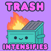 每日GIF(2020-10-09)的gif-Trash Chibi GIF by 100% Soft