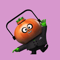 每日GIF(2020-10-10)的gif-Happy Trick Or Treat GIF by Mioe Studio