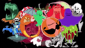 每日GIF(2020-10-10)的gif-Art Animation GIF by Micah Buzan