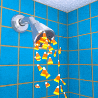 每日GIF(2020-10-10)的gif-Candy Corn Halloween GIF by jjjjjohn