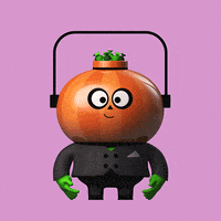 每日GIF(2020-10-10)的gif-Happy Halloween GIF by Mioe Studio