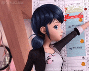 「ミラキュラス レディバグ＆シャノワール」【公式】的gif的gif-コピーキャット
