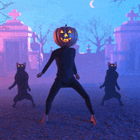 每日GIF(2020-10-11)的gif-Michael Jackson Halloween GIF by saidamagic
