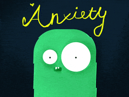 每日GIF(2020-10-12)的gif-Nervous Mental Health GIF by GIPHY Studios Originals