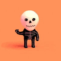 每日GIF(2020-10-14)的gif-Halloween Fall GIF by Julian Glander
