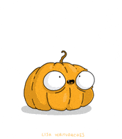 每日GIF(2020-10-14)的gif-Animation Halloween GIF by Lisa Vertudaches