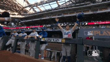 每日GIF(2020-10-15)的gif-Los Angeles Dodgers Win GIF by MLB