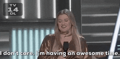每日GIF(2020-10-15)的gif-Kelly Clarkson I Dont Care GIF by Billboard Music Awards