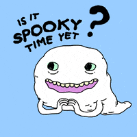 每日GIF(2020-10-15)的gif-Halloween Ghost GIF by GIPHY Studios Originals