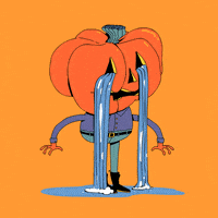 每日GIF(2020-10-17)的gif-Halloween Crying GIF by sarahmaes