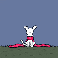 每日GIF(2020-10-19)的gif-Fall Winter GIF by Chippy the Dog