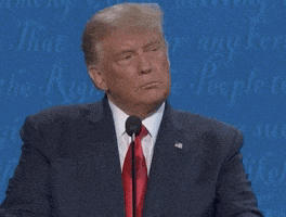 每日GIF(2020-10-23)的gif-Confused Donald Trump GIF by CBS News