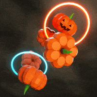 每日GIF(2020-10-24)的gif-Trick Or Treat Animation GIF by nic a