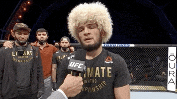 每日GIF(2020-10-25)的gif-Khabib Nurmagomedov Sport GIF by UFC