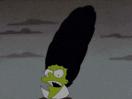 每日GIF(2020-10-26)的gif-The Simpsons Halloween GIF