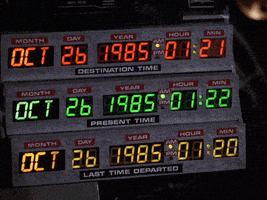 每日GIF(2020-10-27)的gif-October 26 Dates GIF by Back to the Future Trilogy