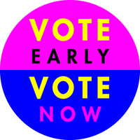 每日GIF(2020-10-27)的gif-Voting 2020 Election GIF by Laura Smith Art