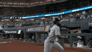 每日GIF(2020-10-28)的gif-Jumping Major League Baseball GIF by MLB