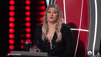 每日GIF(2020-10-29)的gif-Kelly Clarkson Idk GIF by The Voice