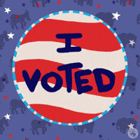 每日GIF(2020-10-31)的gif-Voting Election 2016 GIF by Hallmark Gold Crown