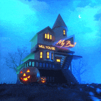 每日GIF(2020-11-01)的gif-Haunted House Halloween GIF by saidamagic