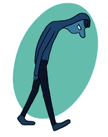 每日GIF(2020-11-03)的gif-Sad Walk GIF by kirun