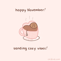 每日GIF(2020-11-05)的gif-Tea November GIF by Chibird