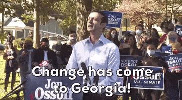每日GIF(2020-11-07)的gif-Jon Ossoff GIF by Election 2020