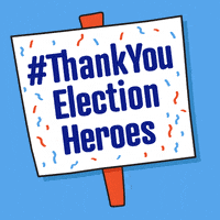 每日GIF(2020-11-08)的gif-Election 2020 Thank You GIF by INTO ACTION