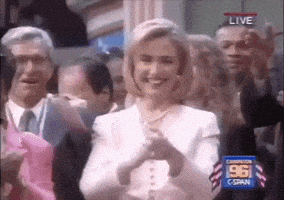 每日GIF(2020-11-09)的gif-Vibing Democratic National Convention GIF by Election 2016