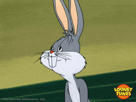 每日GIF(2020-11-11)的gif-Bugs Bunny Yes GIF by Looney Tunes